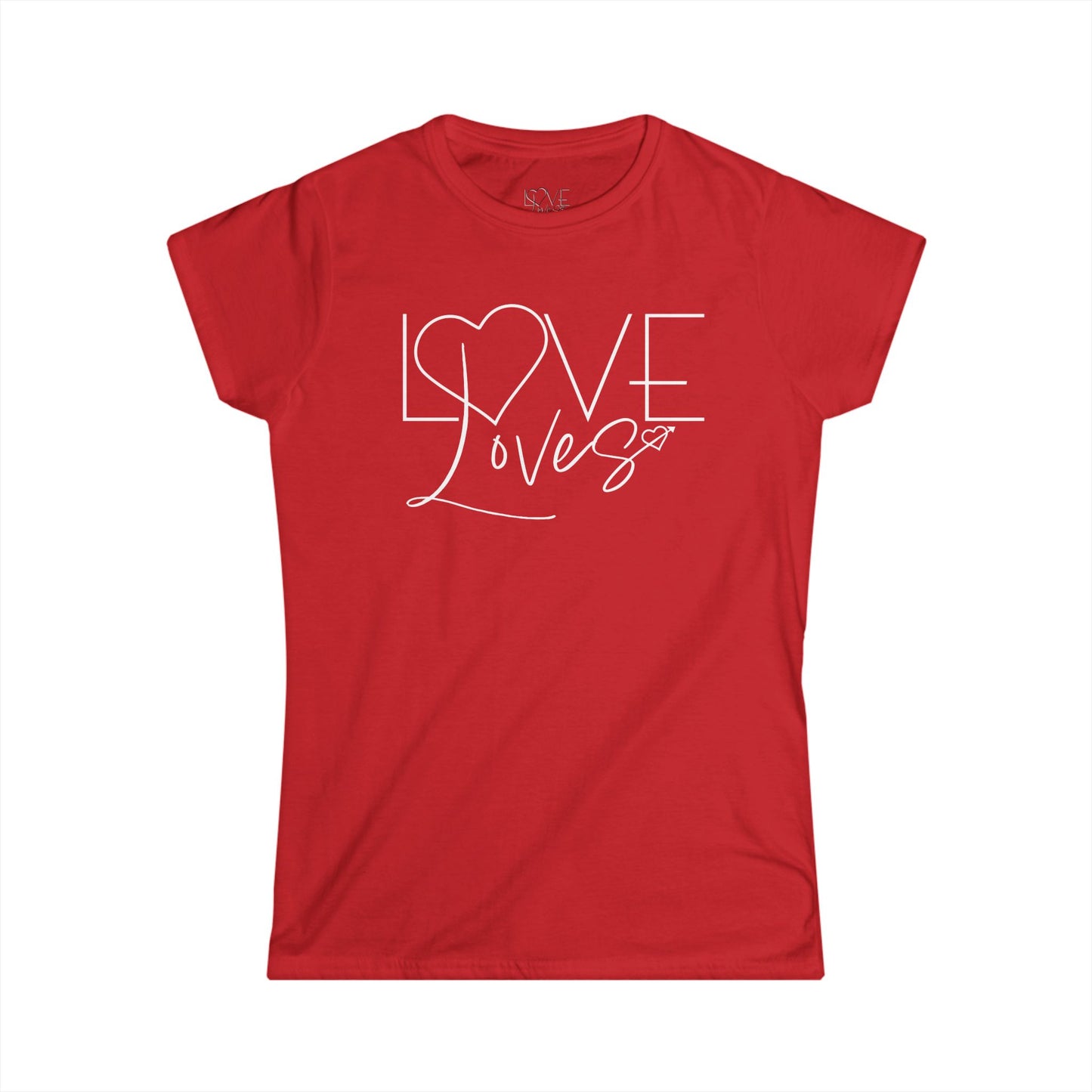 "LoveLoves" Women's Tee (White)