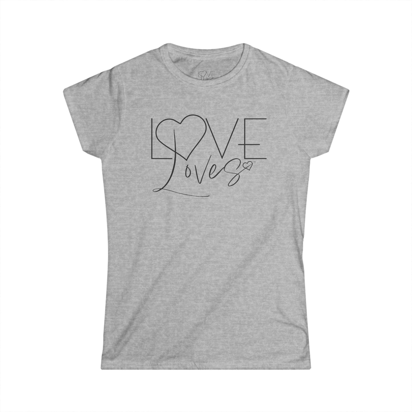 "LoveLoves" Women's Tee (Black)