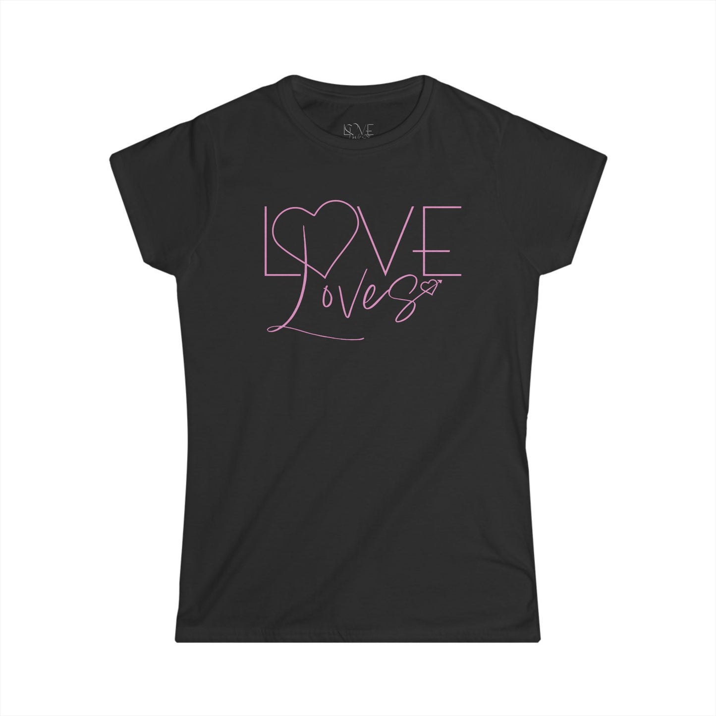 "LoveLoves" WOMEN'S TEE (Pink)