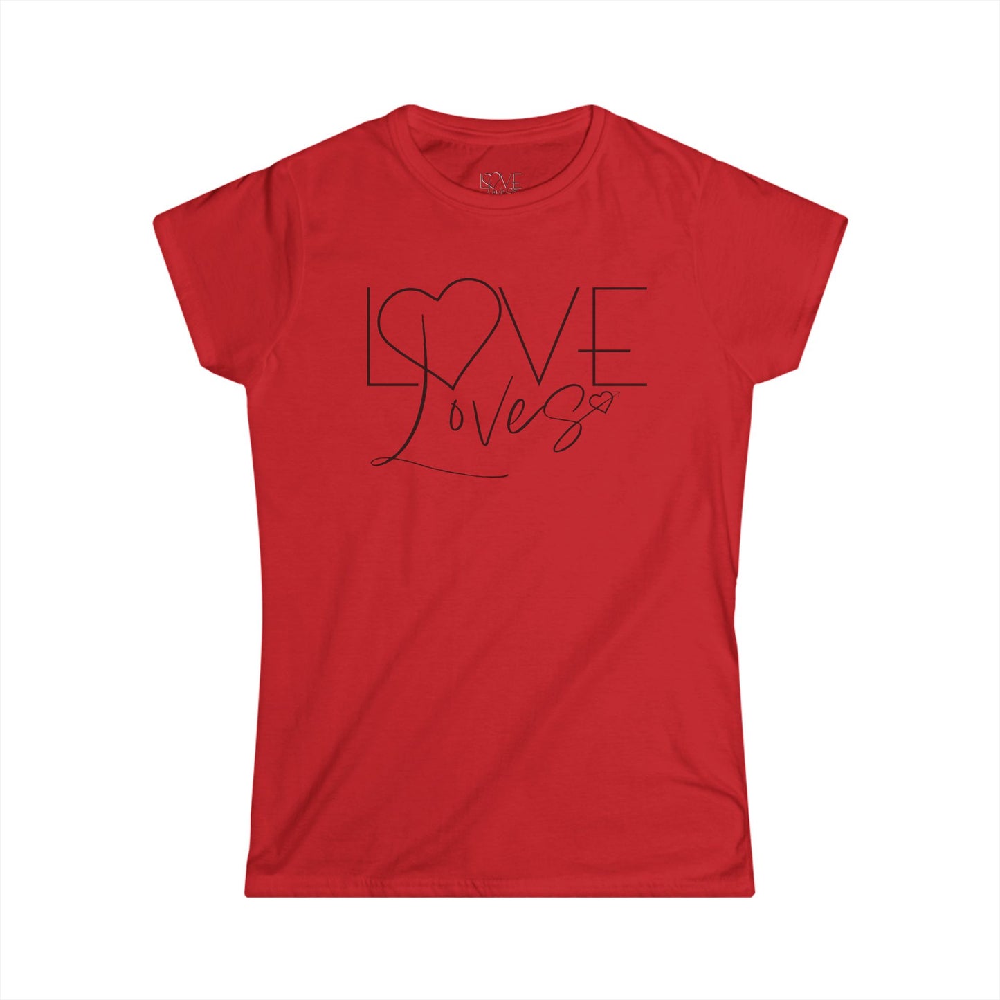 "LoveLoves" Women's Tee (Black)