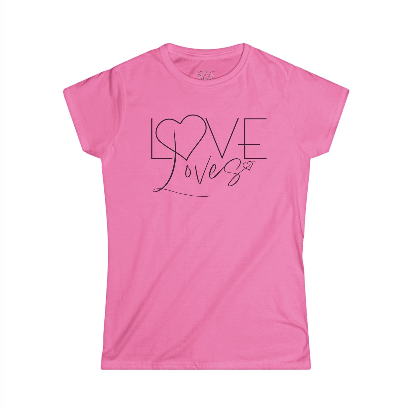 "LoveLoves" Women's Tee (Black)