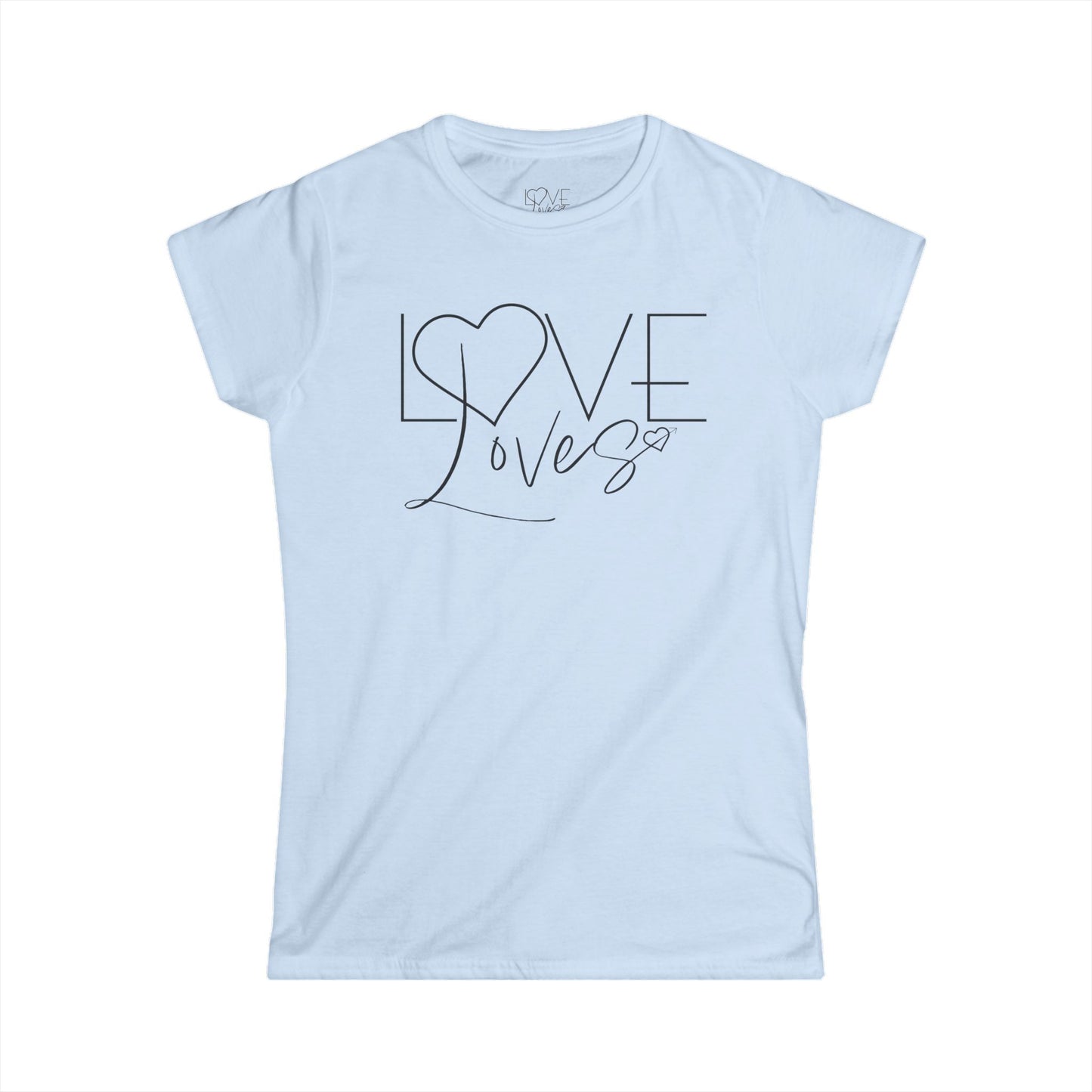 "LoveLoves" Women's Tee (Black)