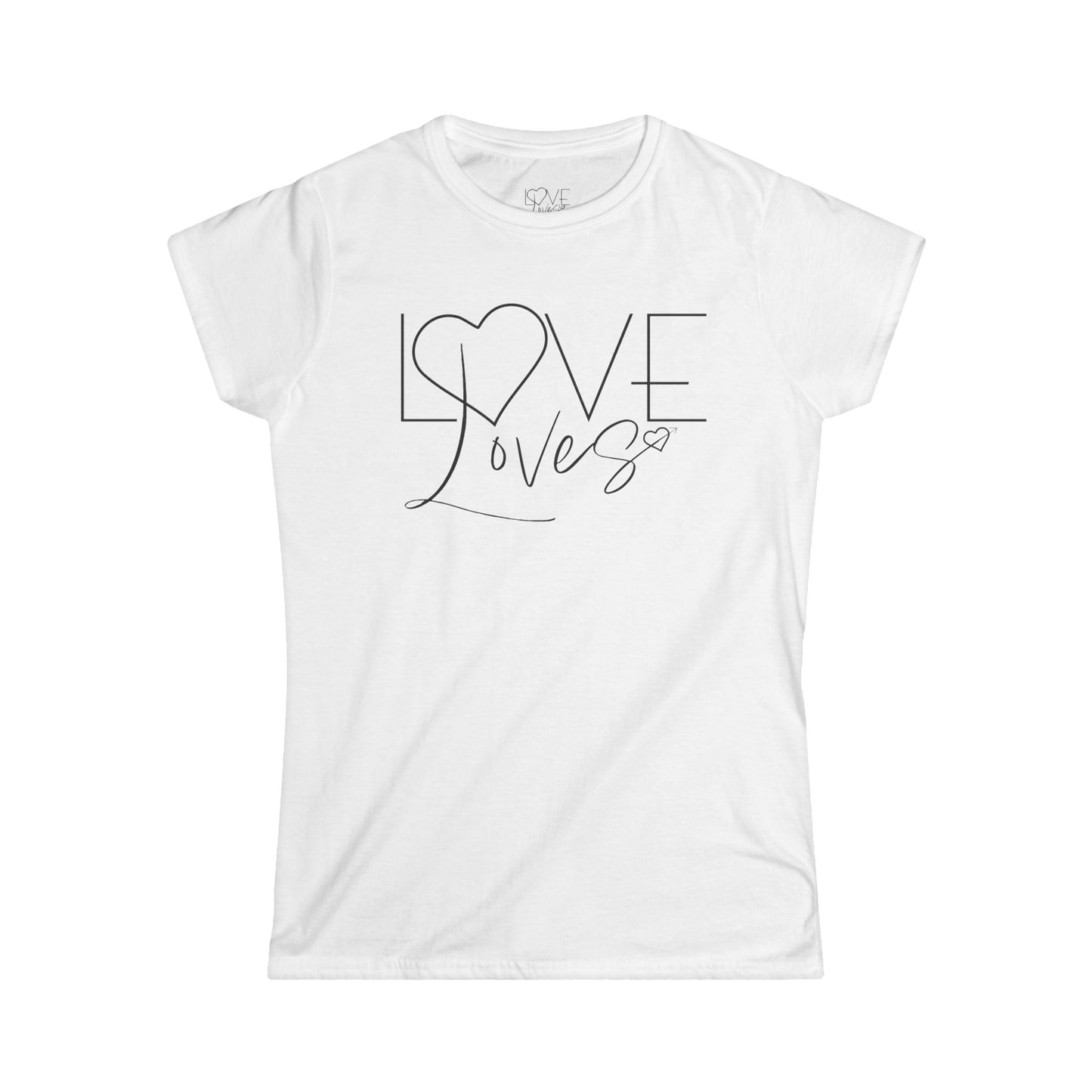 "LoveLoves" Women's Tee (Black)