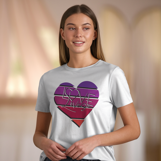 "LoveLoves Hearted" Women's Tee